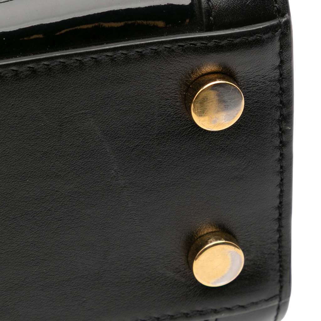 Saint Laurent Nano Patent and Calfskin Sac de Jour Satchel - Detail 2