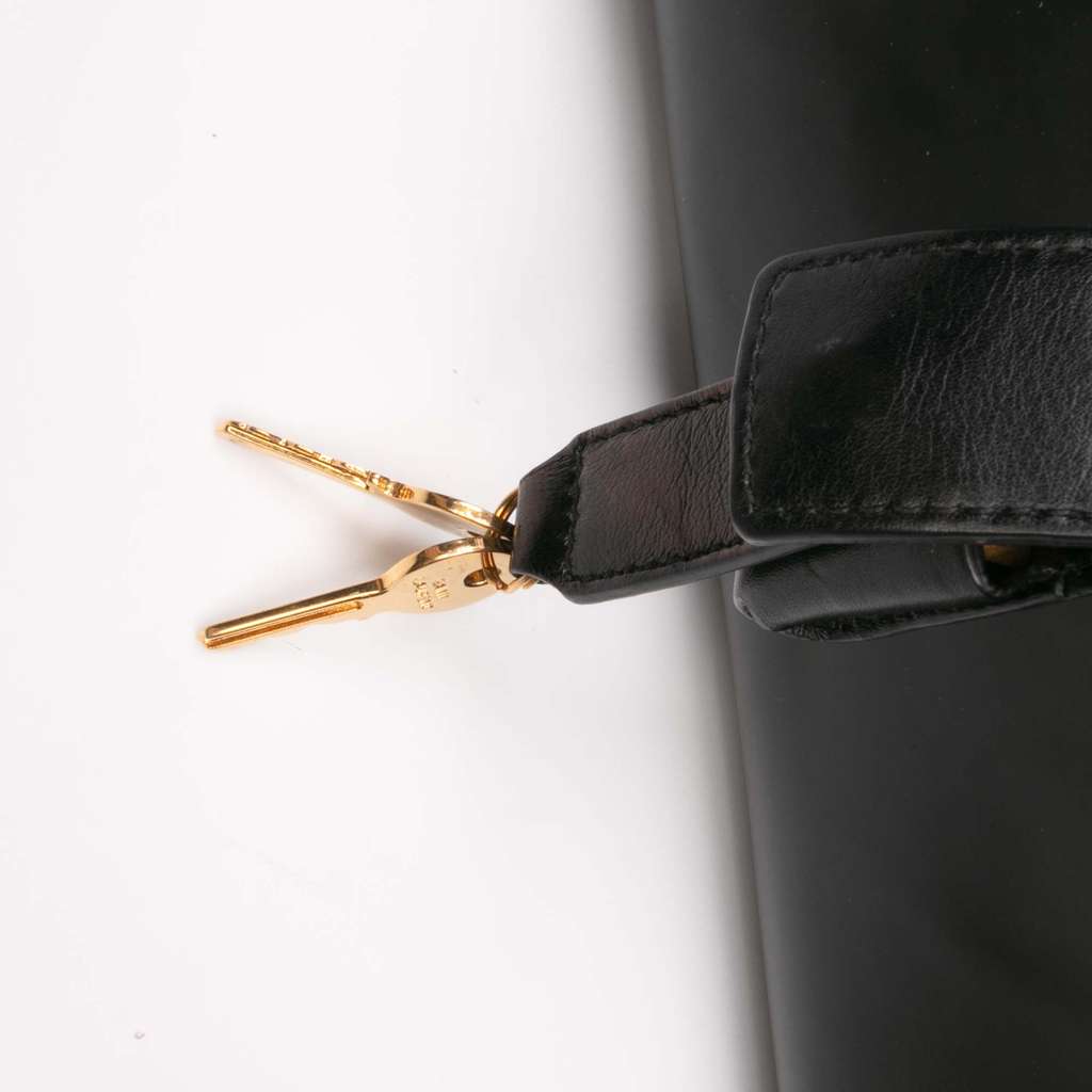 Saint Laurent Nano Patent and Calfskin Sac de Jour Satchel - Image 10