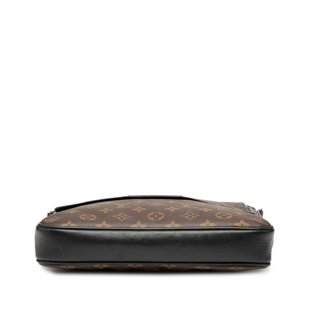 Louis Vuitton Monogram Macassar Bass MM - Image 6