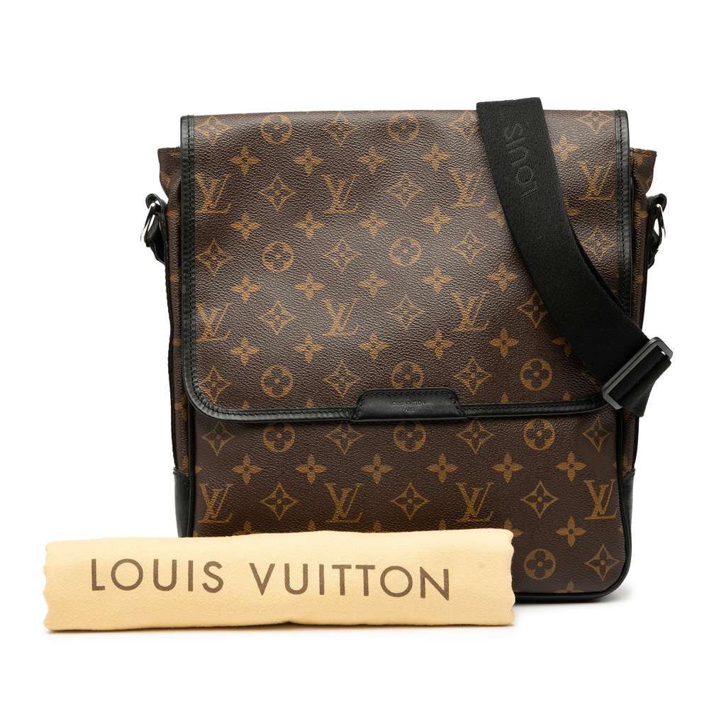 Louis Vuitton Monogram Macassar Bass MM - Image 10