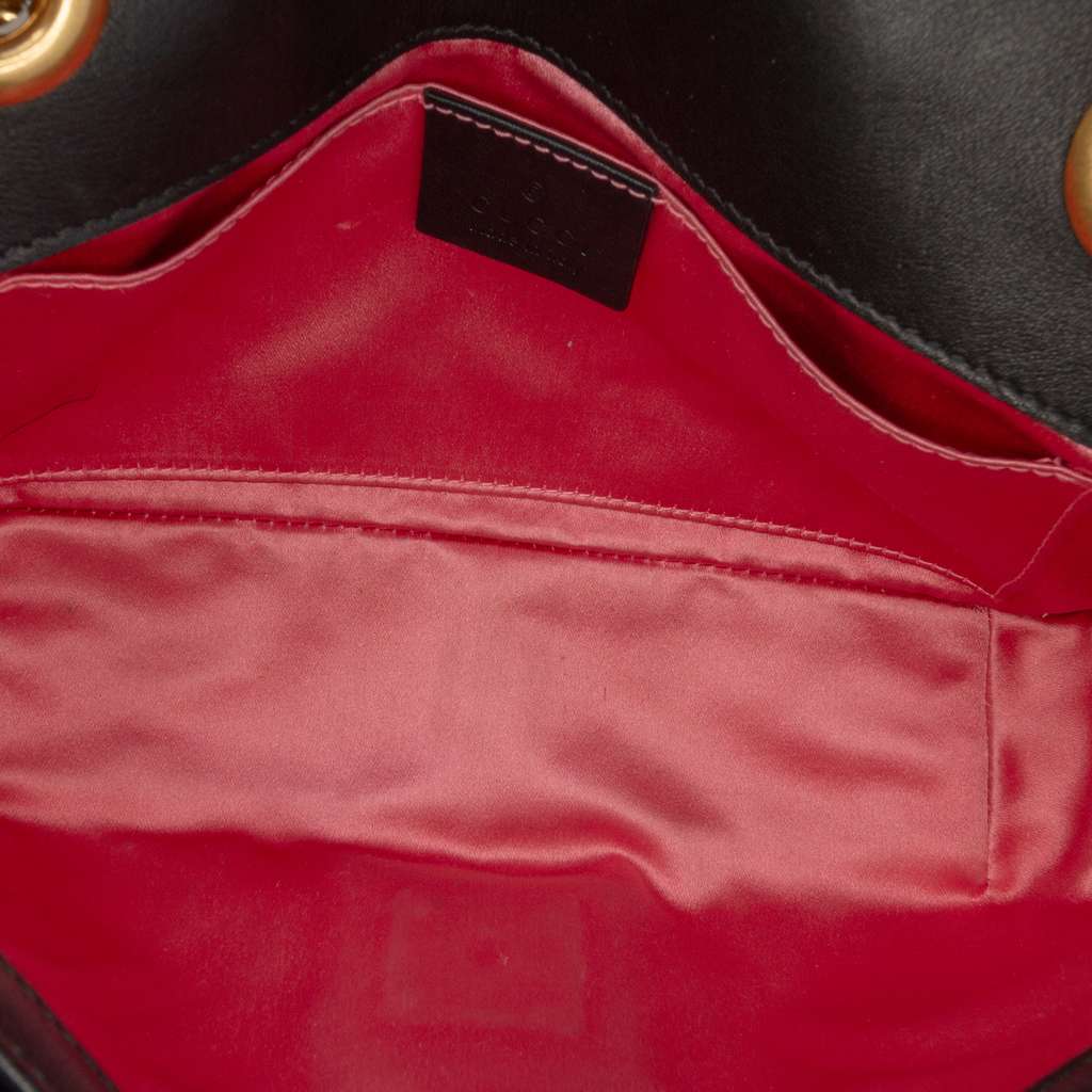 Gucci Small GG Marmont Matelasse Velvet Shoulder Bag - 4
