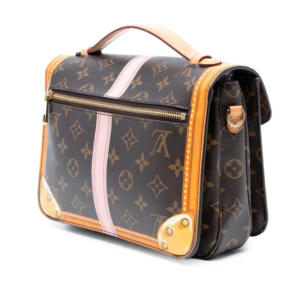 Louis Vuitton Monogram Summer Trunk Pochette Metis - Back view
