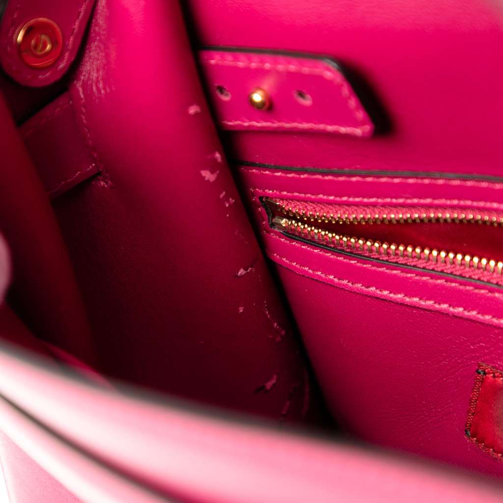 Valentino Small Leather My Rockstud Frame Satchel - Detail 1