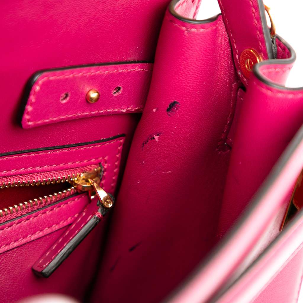 Valentino Small Leather My Rockstud Frame Satchel - Detail 2