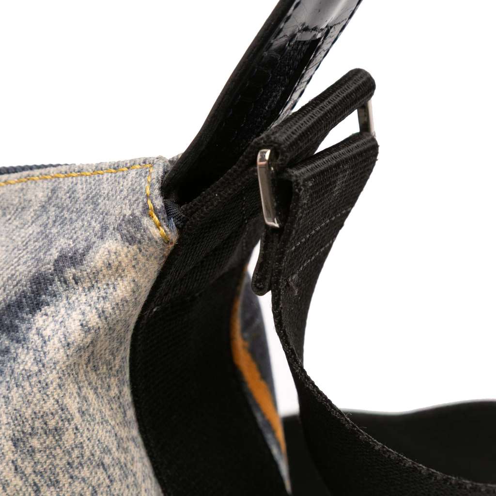 Dior Printed Denim Speedway Crossbody - Image 11