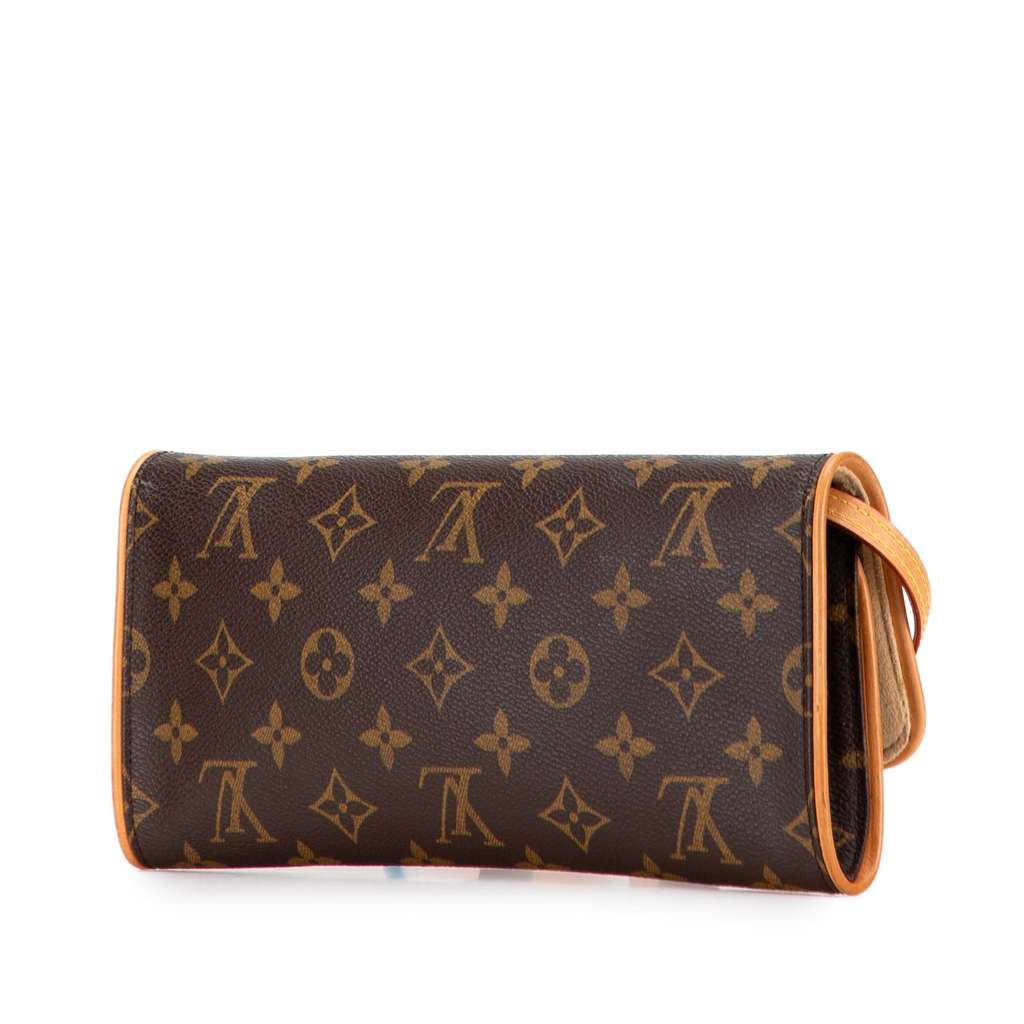 Louis Vuitton Monogram Pochette Twin GM - Back view