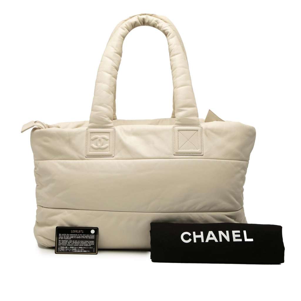 Chanel Medium Lambskin Coco Cocoon Tote - Image 10