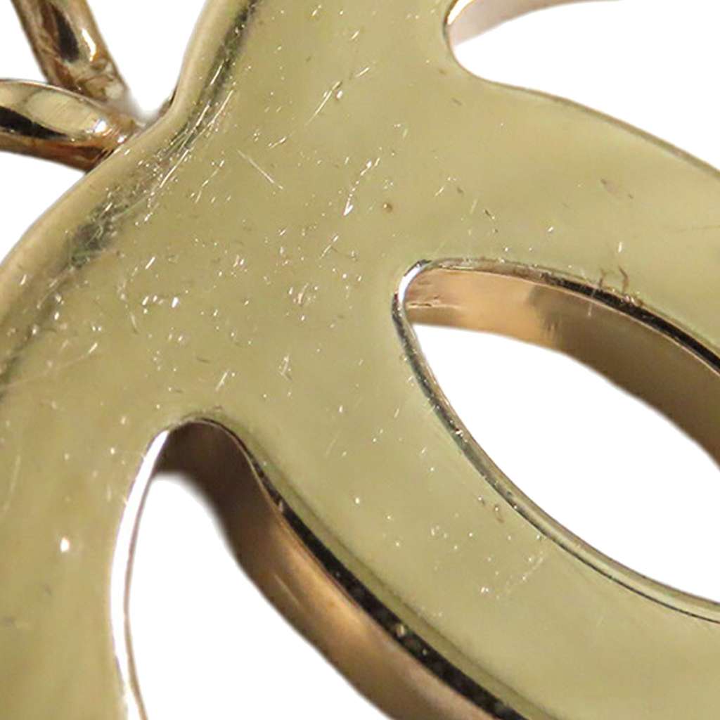 Chanel Gold Plated CC Rhinestones Charm Bracelet - Side view