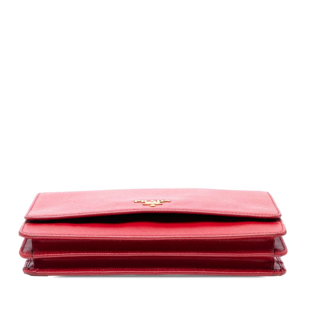 Prada Saffiano Wallet on Strap - Image 6