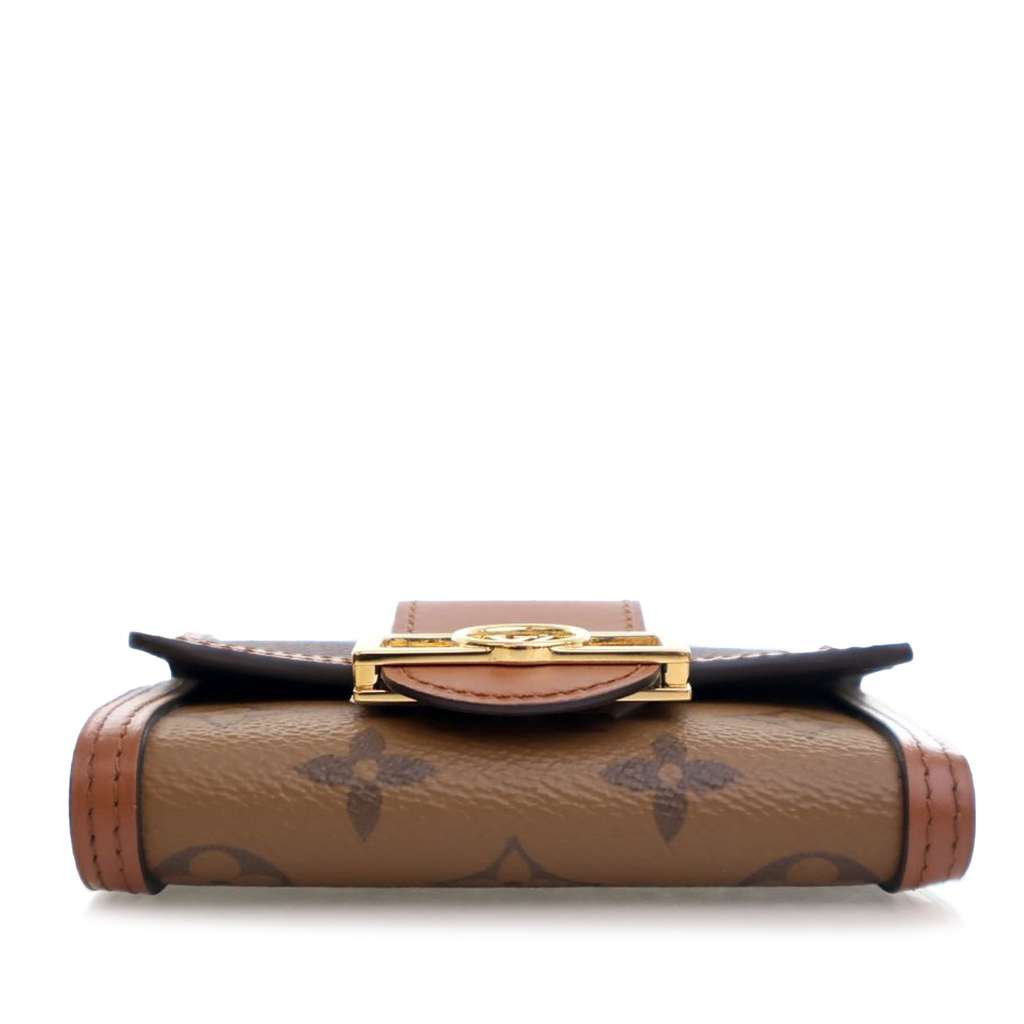 Louis Vuitton Monogram Reverse Dauphine Compact Wallet - Image 6