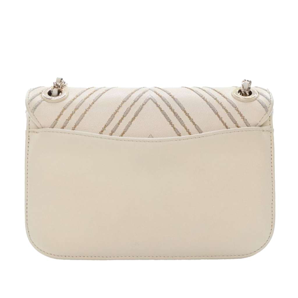 Chanel Small CC Chevron Sheepskin Subtle Flap - 4
