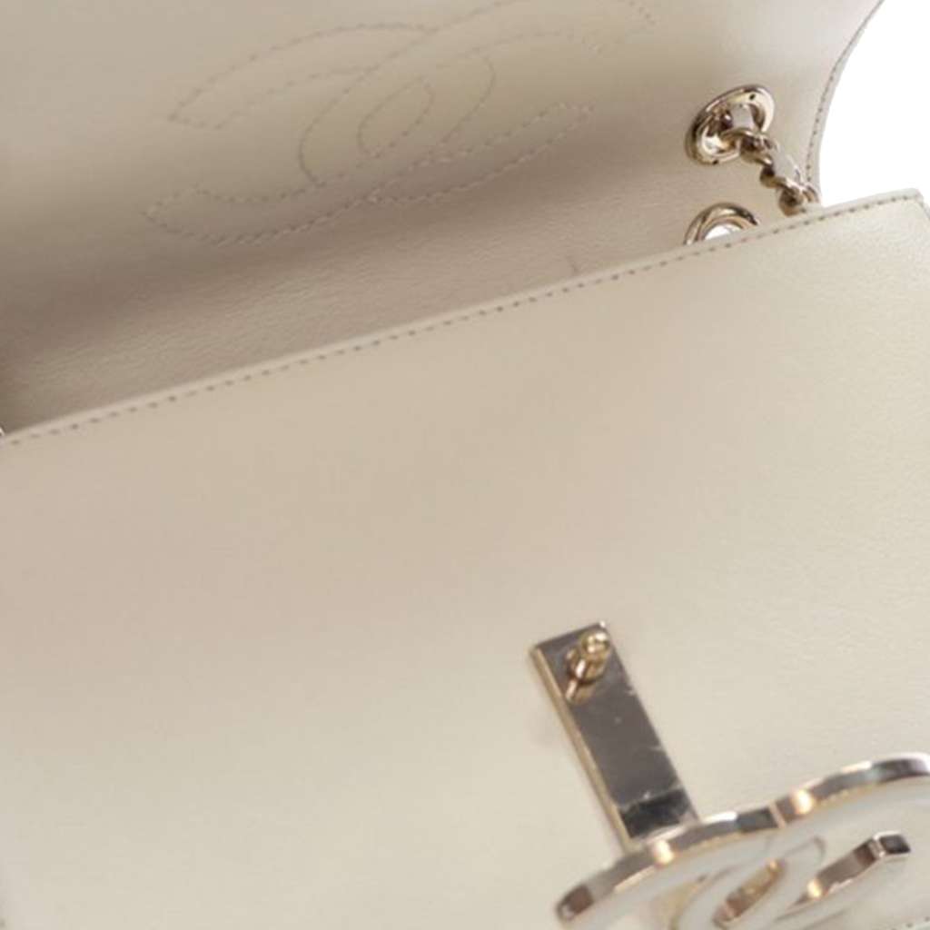 Chanel Small CC Chevron Sheepskin Subtle Flap - Image 11