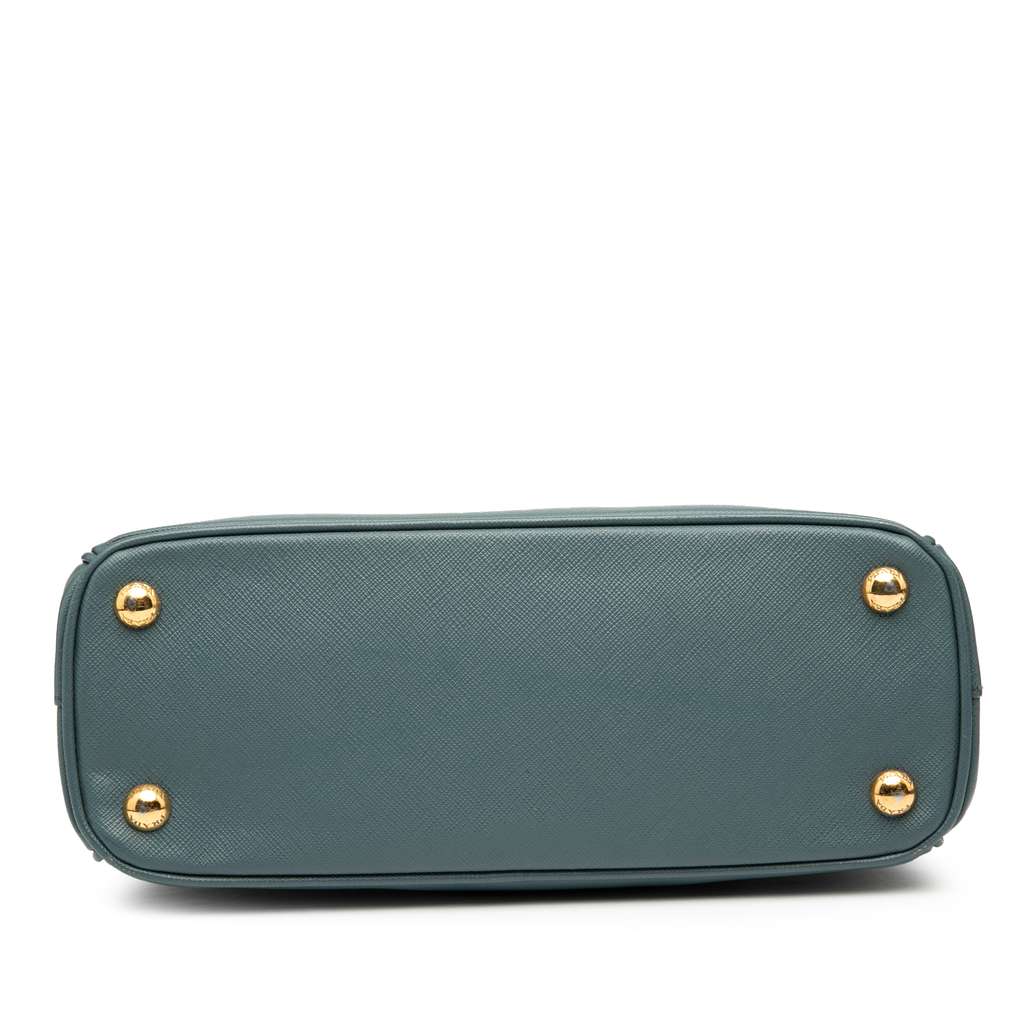 Prada Mini Saffiano Lux Galleria Double Zip Satchel - 3