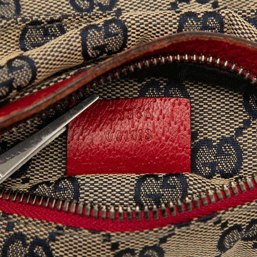Gucci GG Canvas Web Double Pocket Belt Bag - Detail 1