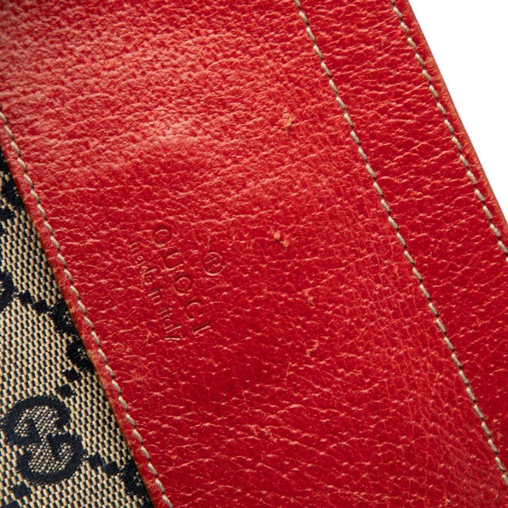 Gucci GG Canvas Web Double Pocket Belt Bag - Detail 2