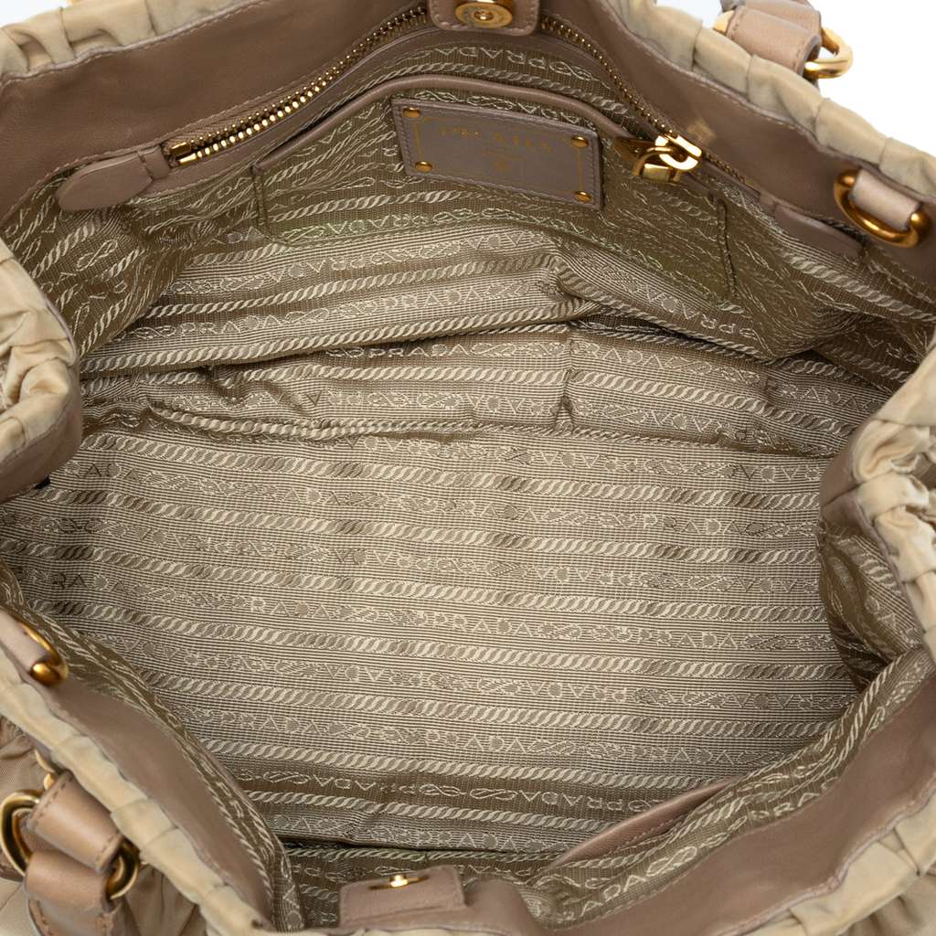 Prada Tessuto Gaufre Satchel - 4