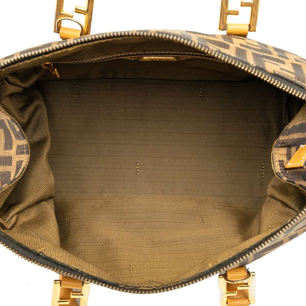 Fendi Zucca Canvas Satchel - 4