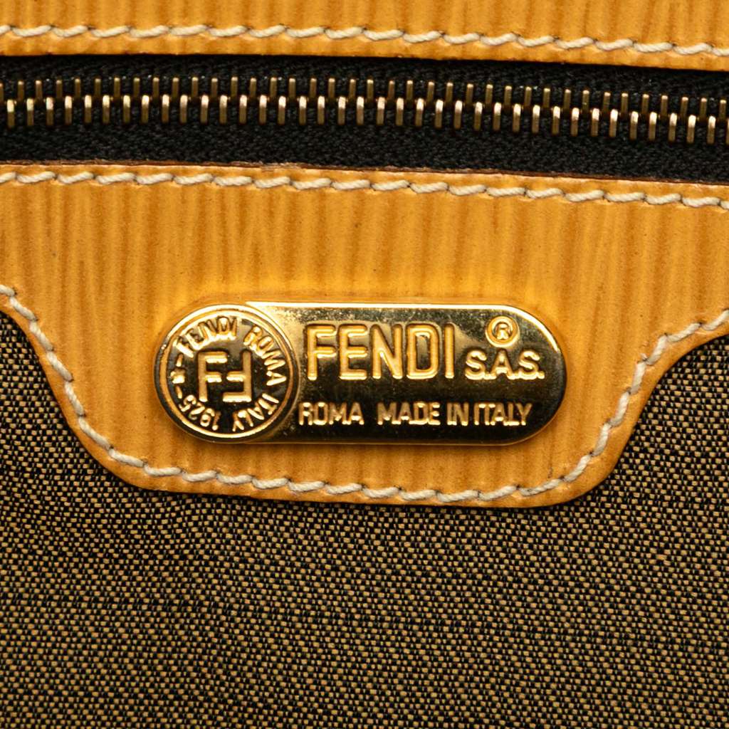 Fendi Zucca Canvas Satchel - 5