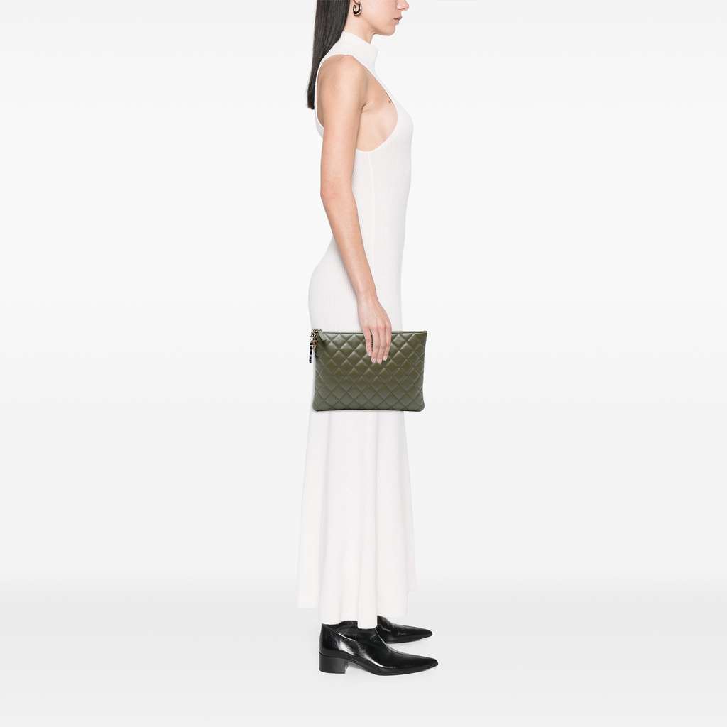 Chanel Medium Quilted Lambskin Cuba La Habana O Case Clutch - Detail 2