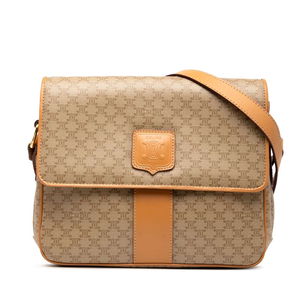 Celine Macadam Coated Canvas Crossbody