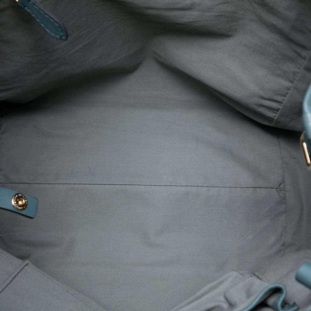 Burberry Small Leather Trimmed Haymarket Check Coated Canvas Canterbury Tote - 4