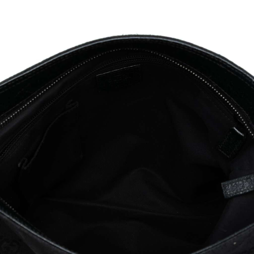 Gucci GG Canvas Web Double Pocket Crossbody - 4