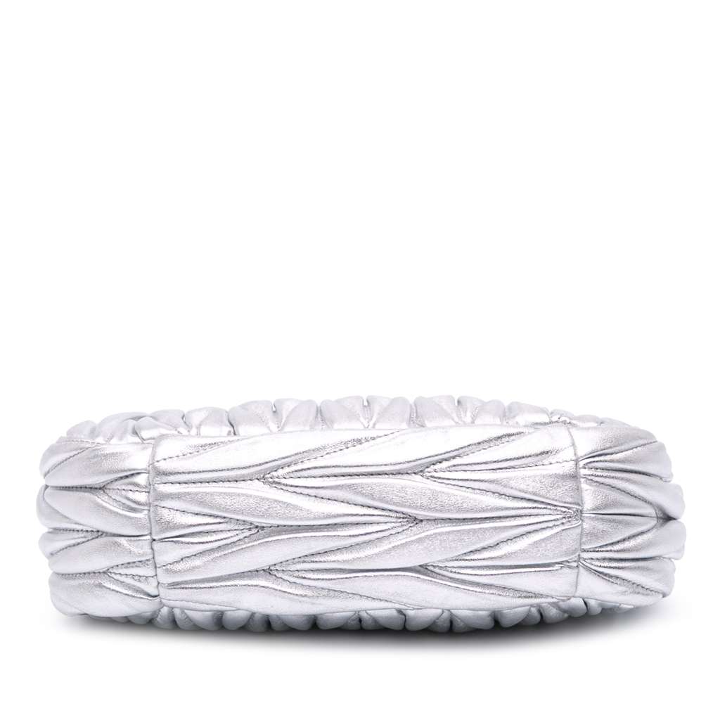 Miu Miu Mini Matelasse Metallic Nappa Wander Bag - Image 6