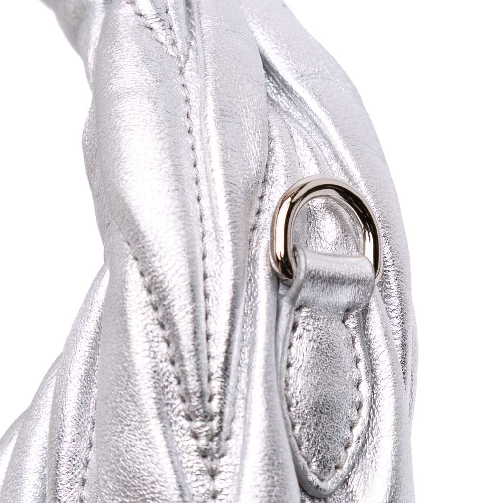 Miu Miu Mini Matelasse Metallic Nappa Wander Bag - Image 11