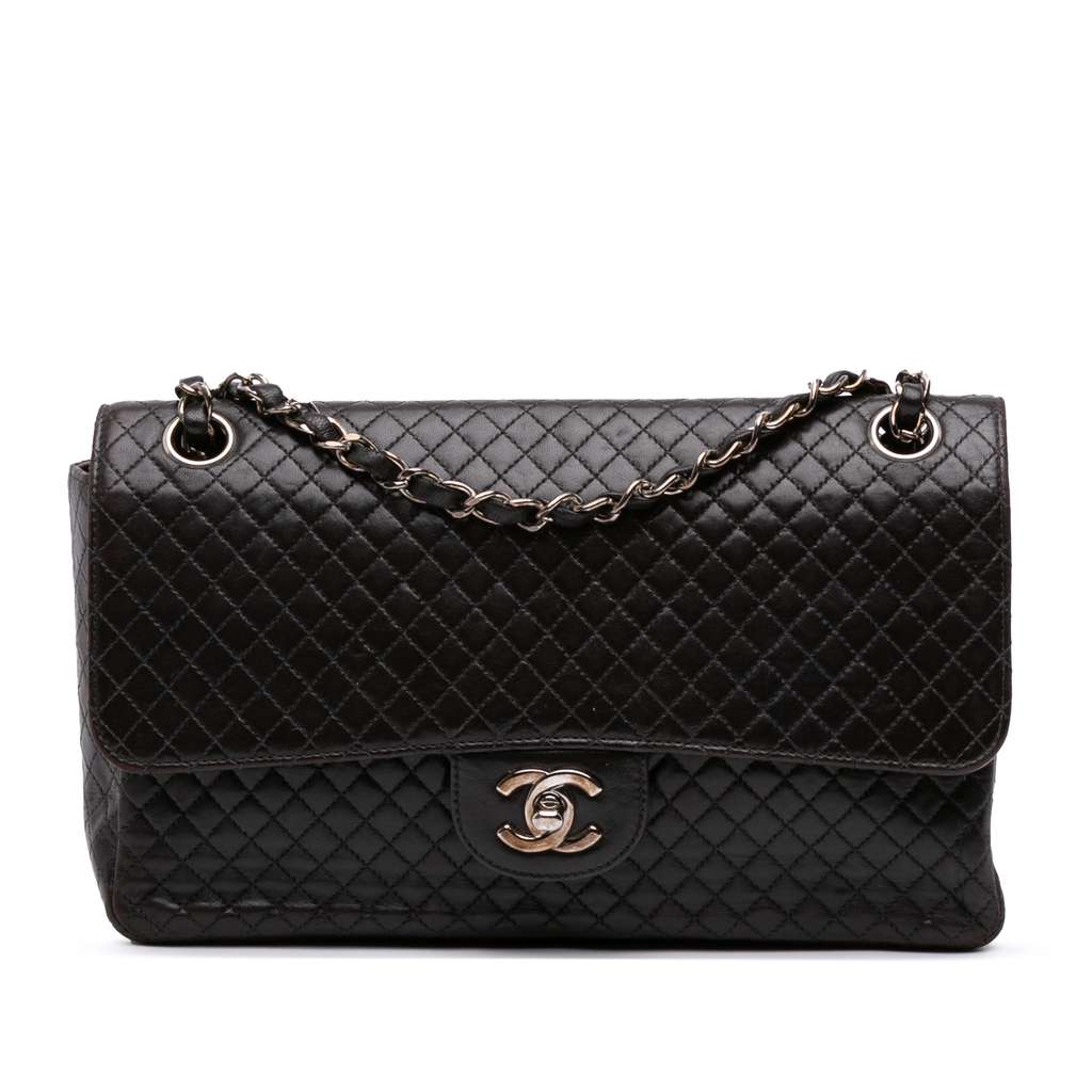 Chanel Medium Classic Microquilted Lambskin Single Flap