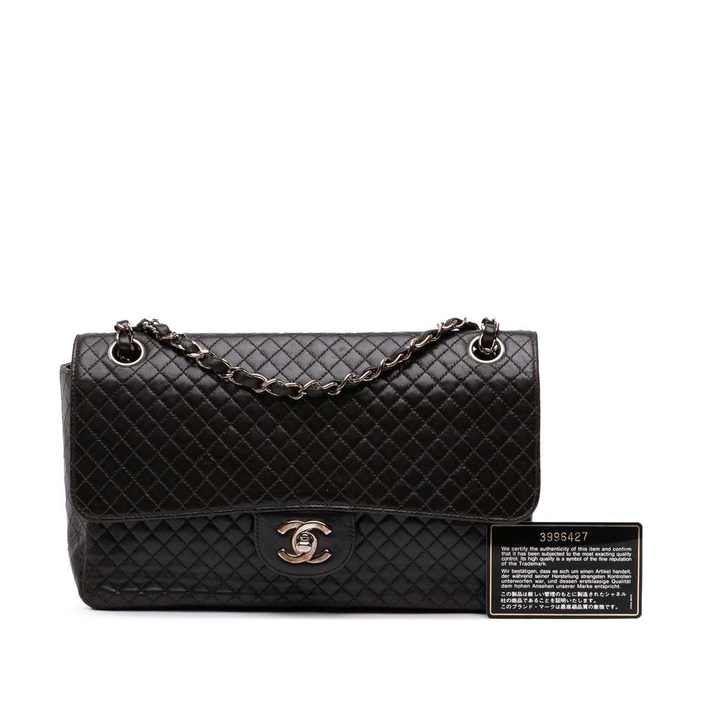 Chanel Medium Classic Microquilted Lambskin Single Flap - Image 14