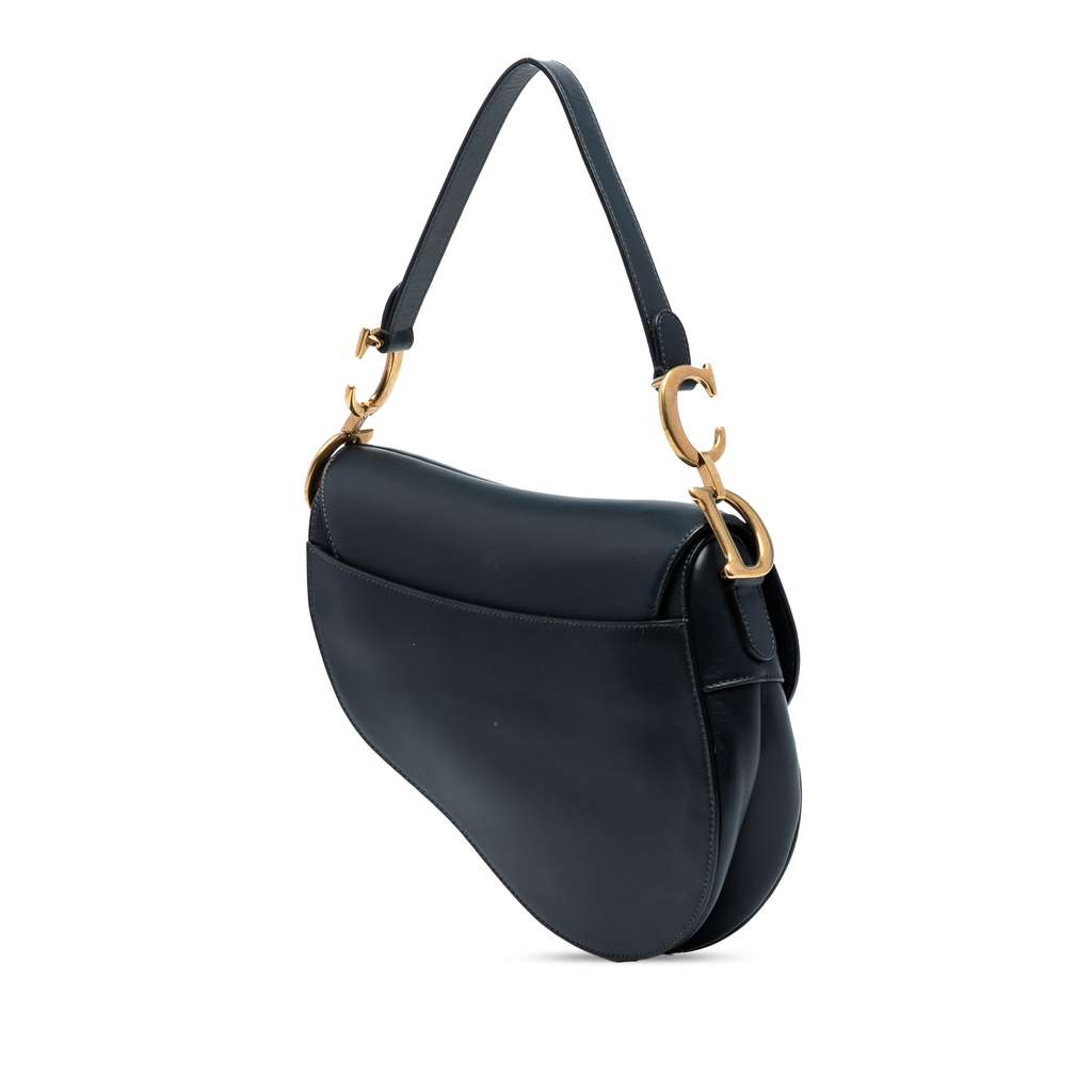 Dior Smooth Calfskin Saddle Bag - Back view