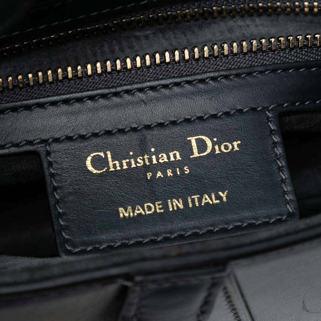 Dior Smooth Calfskin Saddle Bag - Side view