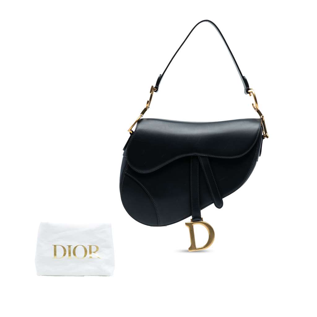 Dior Smooth Calfskin Saddle Bag - Image 10