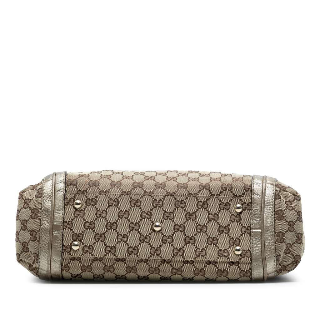 Gucci Large GG Canvas Bella Shoulder Bag - Image 6