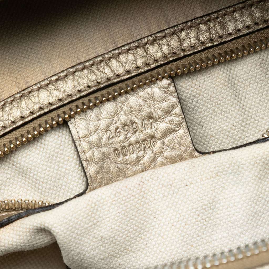 Gucci Large GG Canvas Bella Shoulder Bag - Detail 1