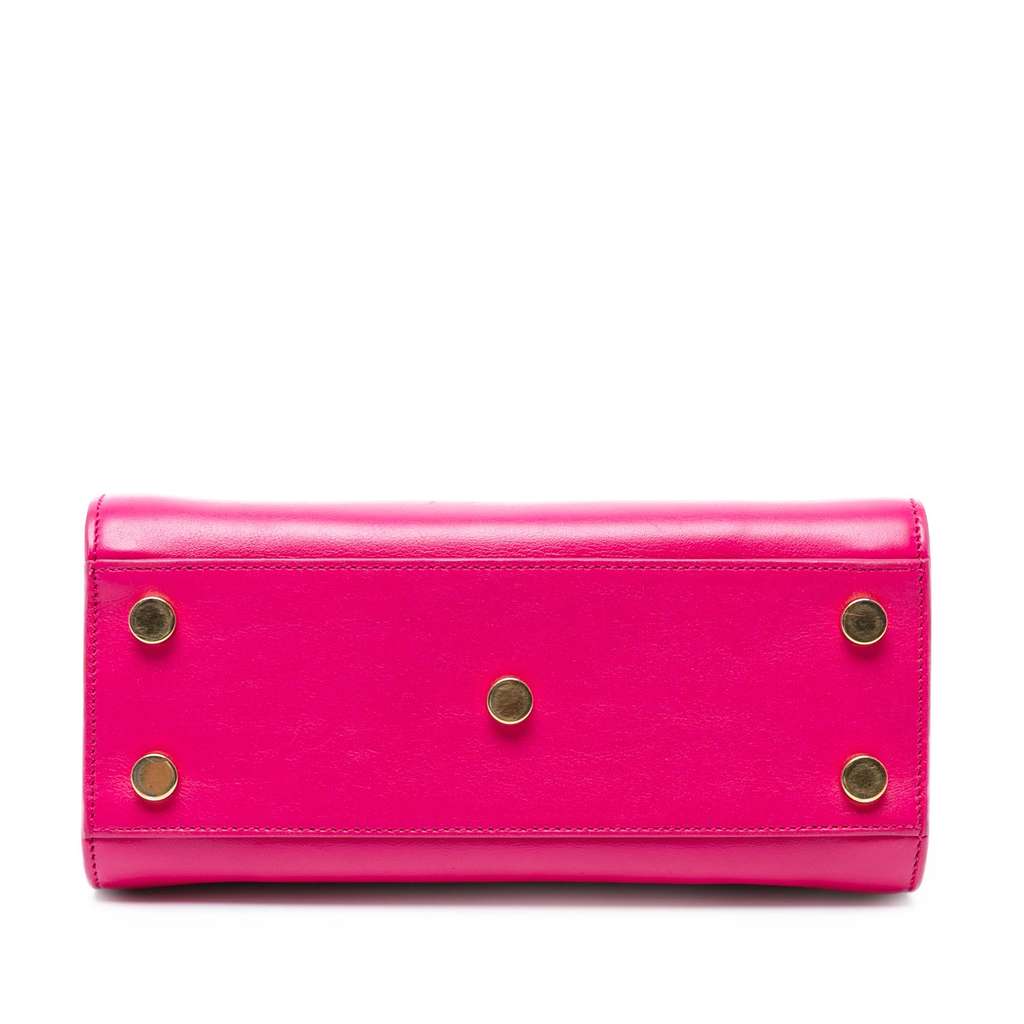 Saint Laurent Nano Leather Sac De Jour Satchel - Image 6