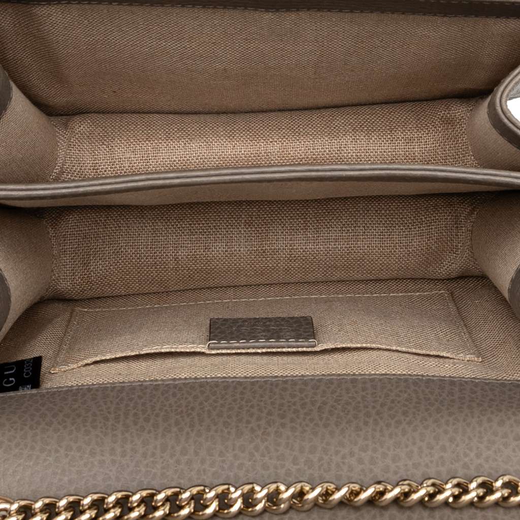 Gucci Small Dollar Calfskin Interlocking G Crossbody - 4