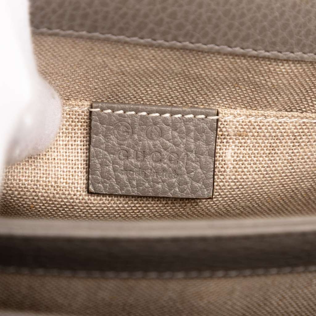 Gucci Small Dollar Calfskin Interlocking G Crossbody - Side view