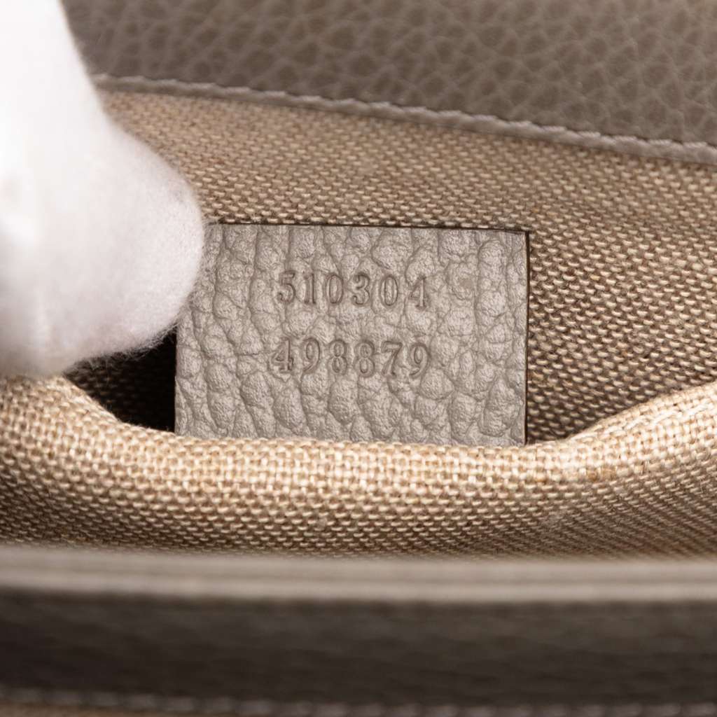 Gucci Small Dollar Calfskin Interlocking G Crossbody - Detail 1