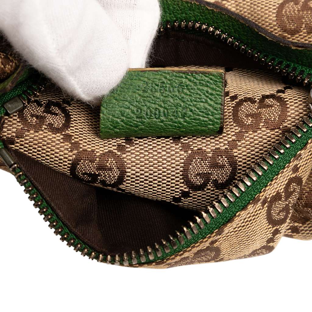 Gucci GG Canvas Web Double Pocket Belt Bag - Detail 1