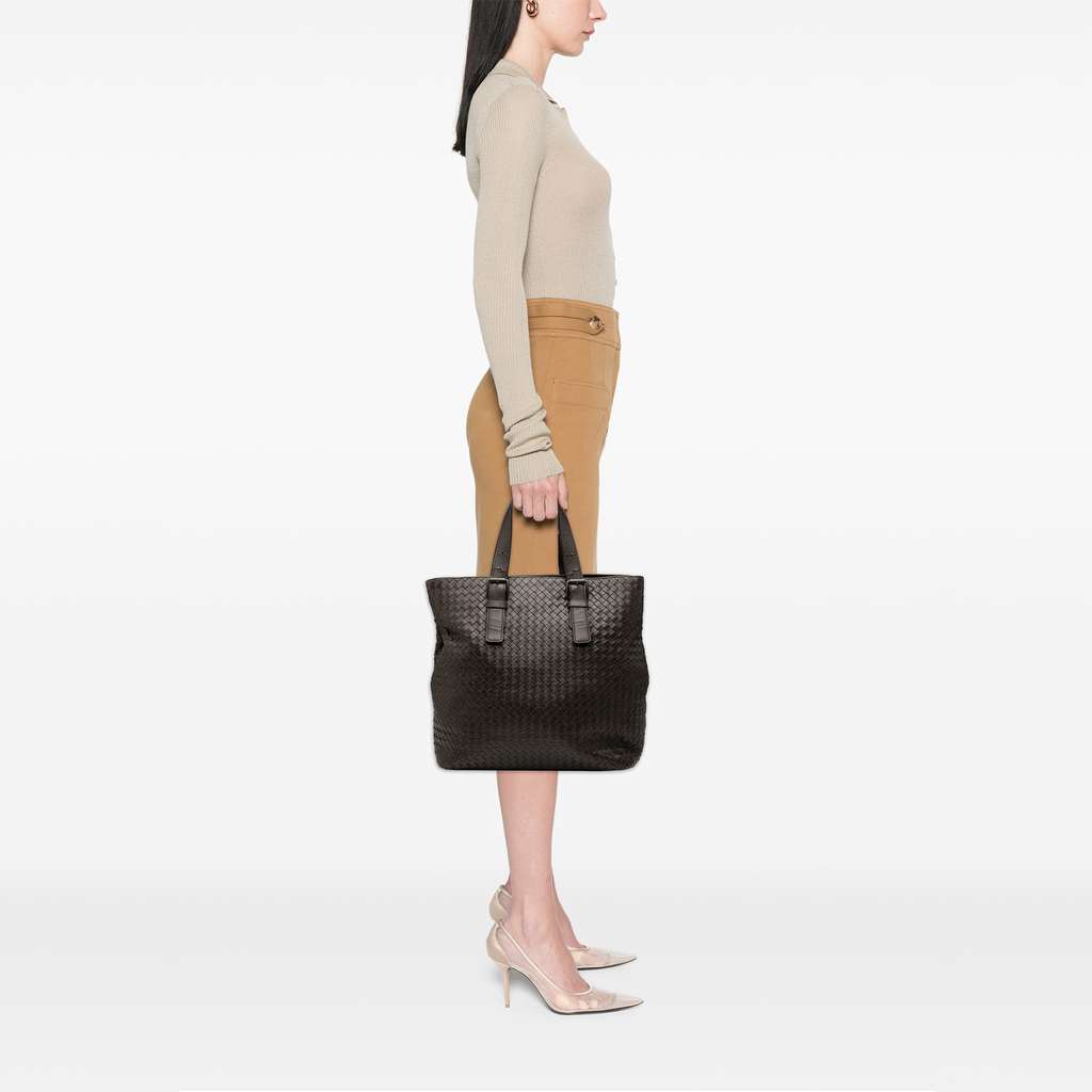 Bottega Veneta Nappa Intrecciato Belted Tote - Detail 2