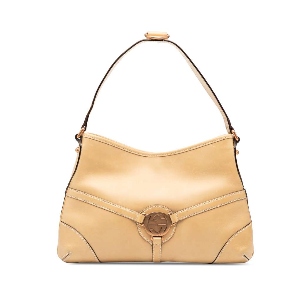 Gucci Leather Reins Shoulder Bag