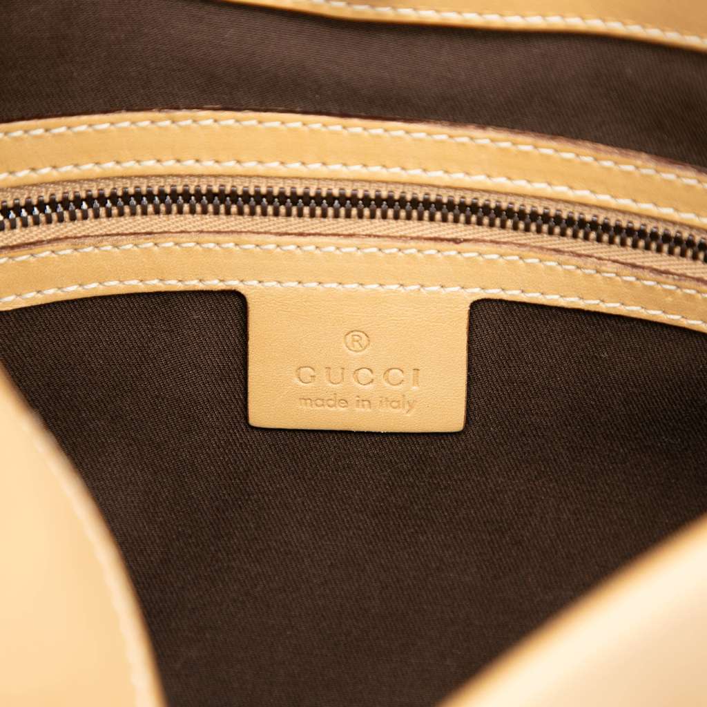 Gucci Leather Reins Shoulder Bag - Side view