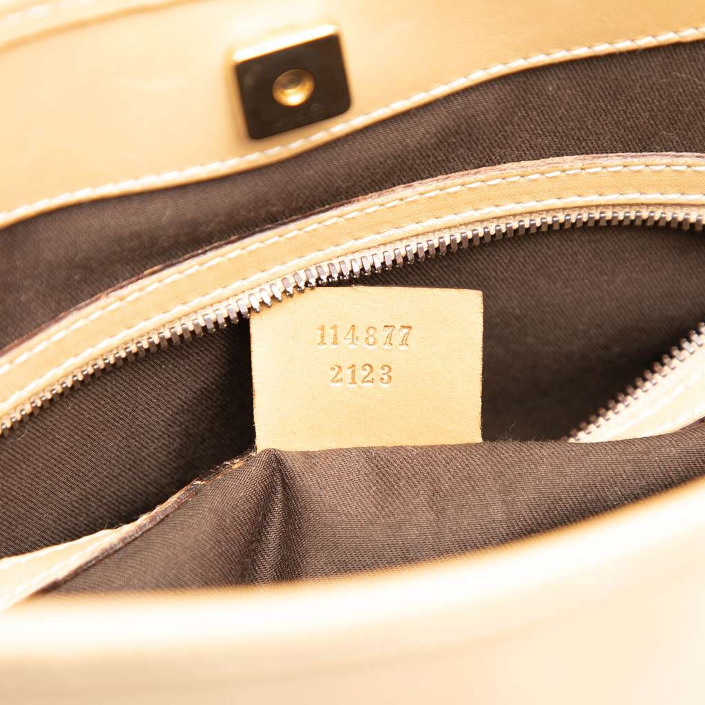 Gucci Leather Reins Shoulder Bag - Detail 1