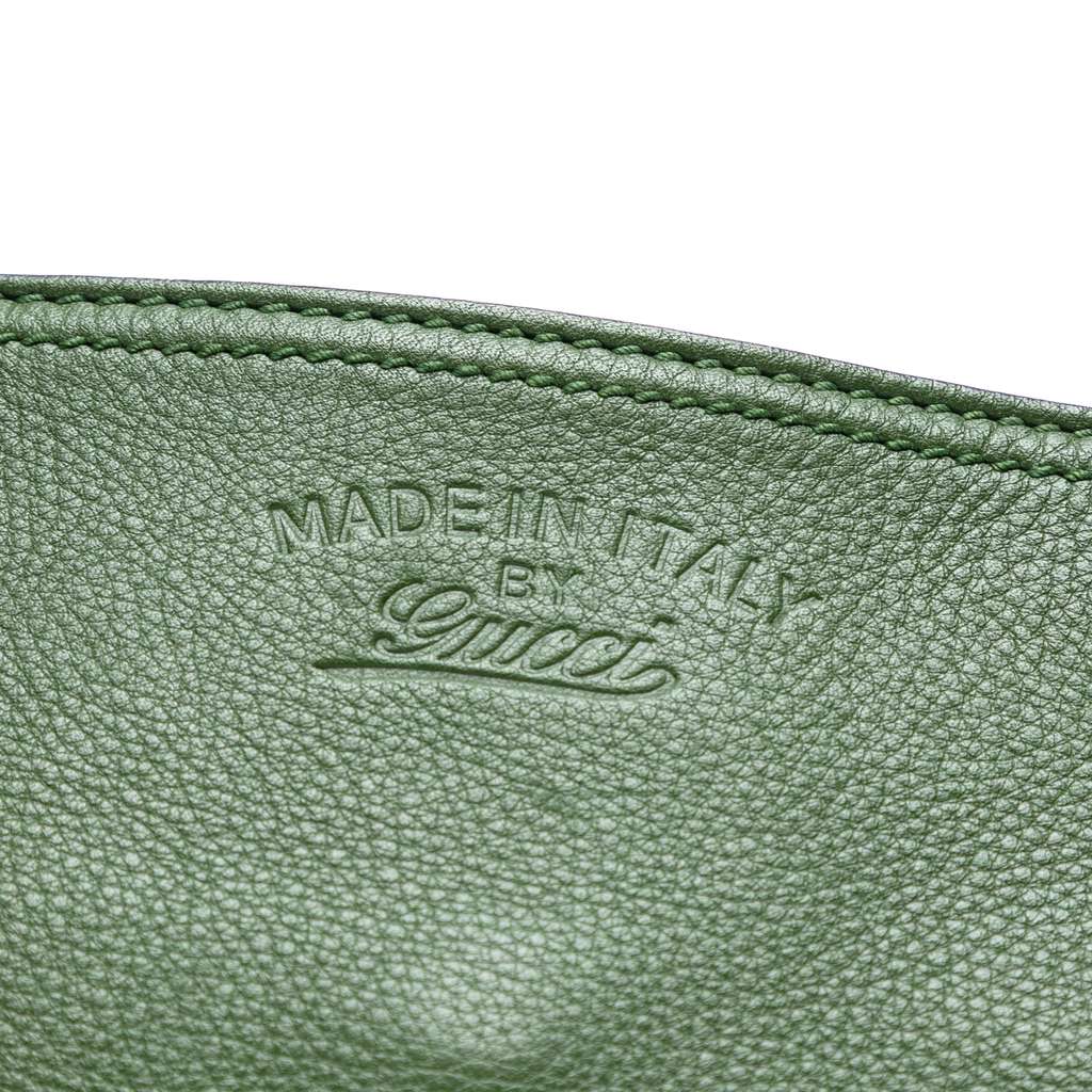 Gucci Medium Calfskin Bamboo Shopper Satchel - Detail 1