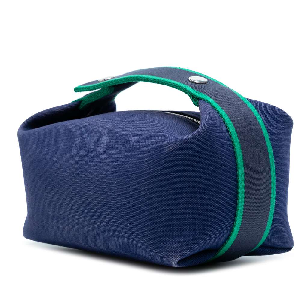 Hermès Small Canvas Bride A Brac Case - Back view