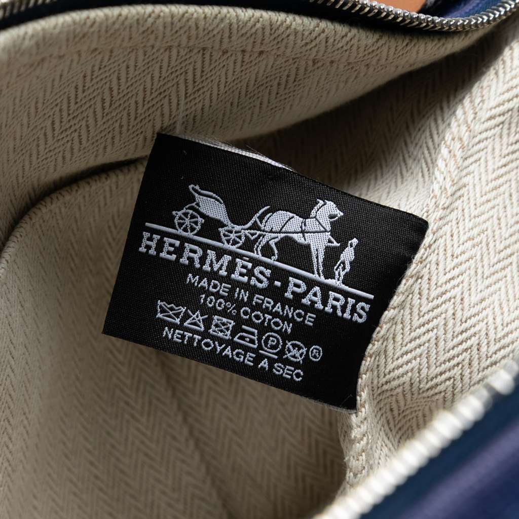 Hermès Small Canvas Bride A Brac Case - Side view