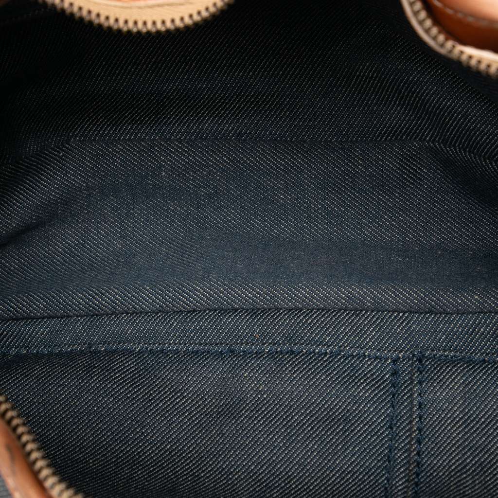 Celine Macadam Denim Shoulder Bag - 4