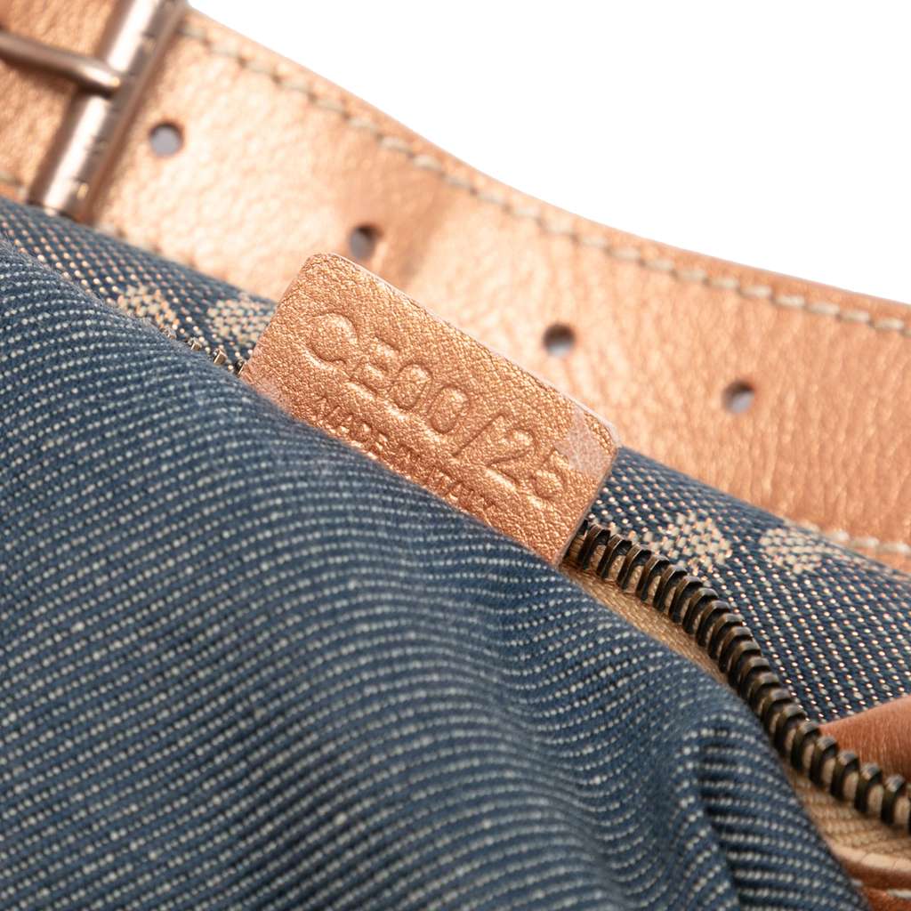 Celine Macadam Denim Shoulder Bag - Detail 1