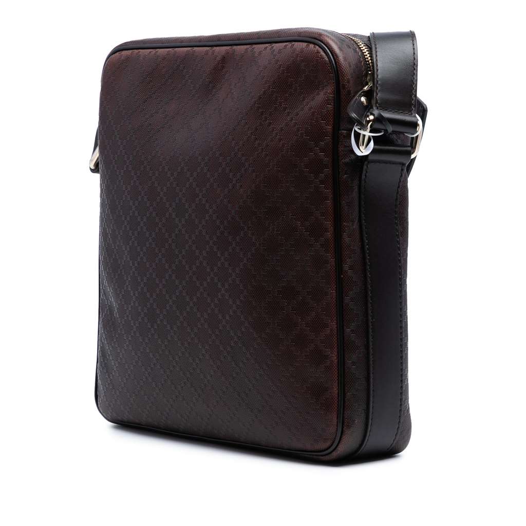 Gucci Diamante Leather Hilary Lux Crossbody - Back view